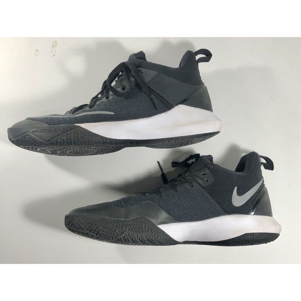 Nike Zoom Shift TB Basketball Black White Silver 897811-001 Mens 10.5 - Picture 3 of 9